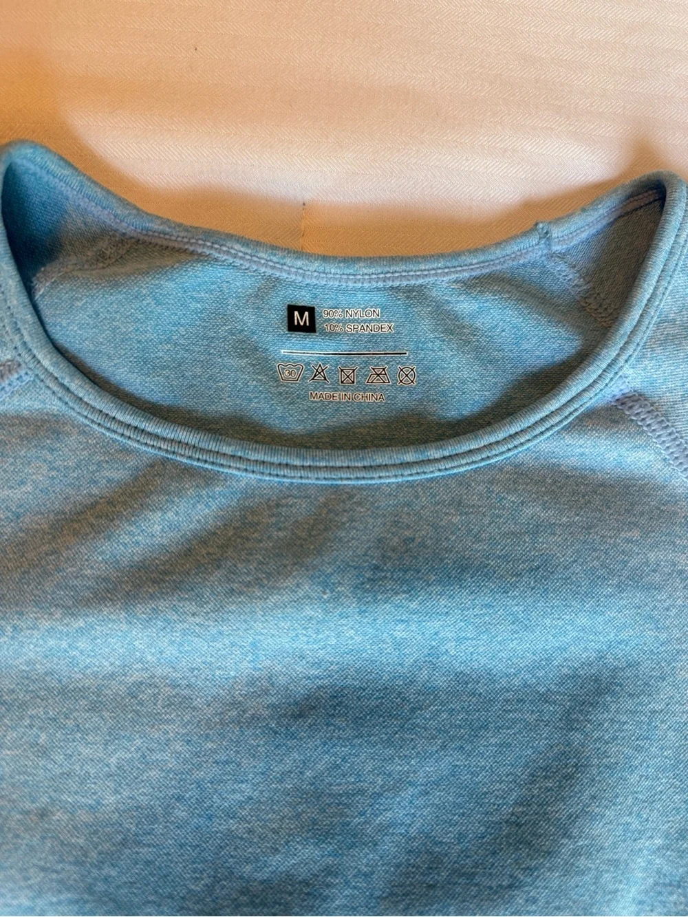 Blue Workout Top